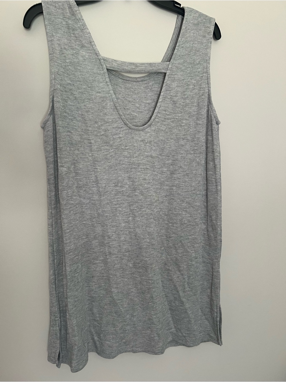 Versona Light Gray Women’s Tank Top/ Tunic.